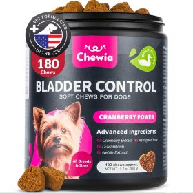 Dog UTI Treatment Dog Cranberry Supplement for Bladder Kidney Health Urinary Tract Incontinence Support Cranberry Supplement for Dog Incontinence