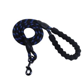 Reflective Dog Leash Nylon Pet Dog Leash Rope For Small Medium Large Dogs Walking Training Pet Suppiles (Option: black)