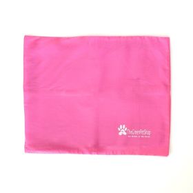Cool Pet Pad Cover (Color: Hot PinkHot Pink, size: medium)
